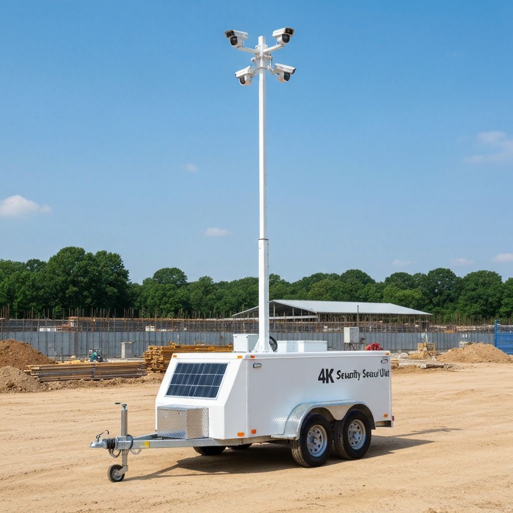 Mobile Surveillance Trailers: The Ultimate Flexible Security Solution